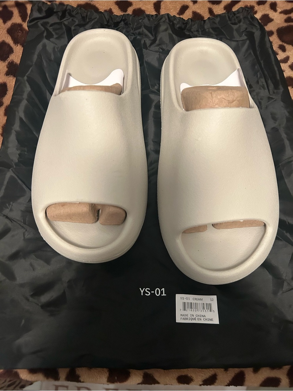 Beige Slide Sandals - Minimal Slip-On Slides